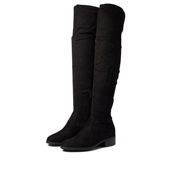 New Unisa Minni Over The Knee Riding Boot Black Women's Size 6M - Picture 1 of 9
